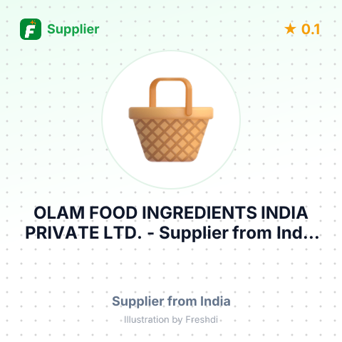 OLAM FOOD INGREDIENTS INDIA PRIVATE LTD. – summary card, no photo uploaded yet