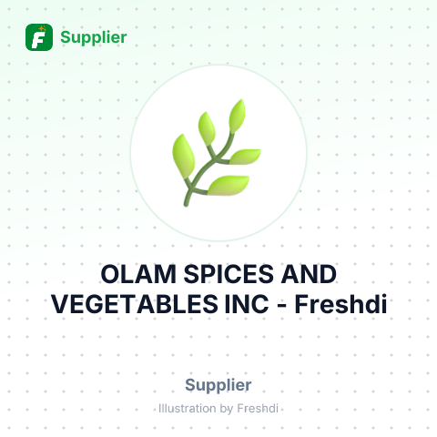 OLAM SPICES AND VEGETABLES INC – summary card, no photo uploaded yet