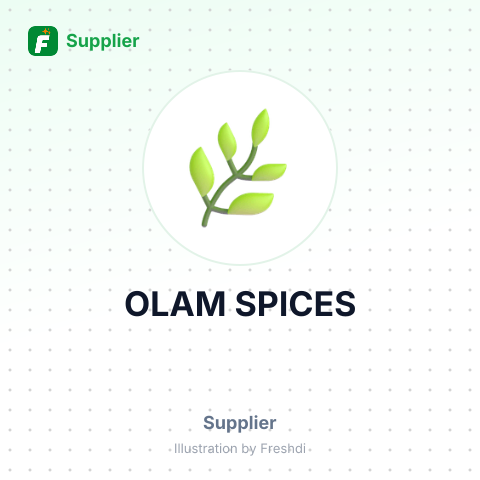 OLAM SPICES – summary card, no photo uploaded yet