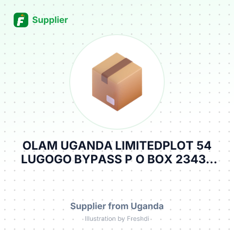 OLAM UGANDA LIMITEDPLOT 54 LUGOGO BYPASS P O BOX 23436 KAMPALA UGANDA – summary card, no photo uploaded yet