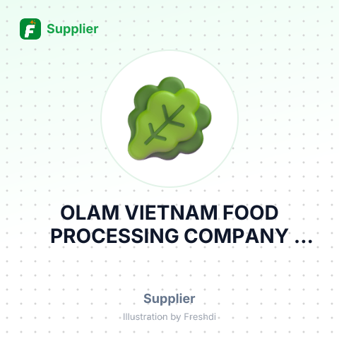 OLAM VIETNAM FOOD PROCESSING COMPANY LIMITED – summary card, no photo uploaded yet