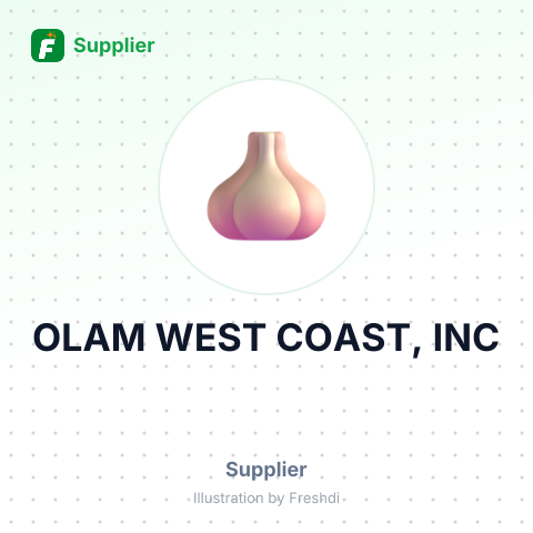 OLAM WEST COAST, INC – summary card, no photo uploaded yet