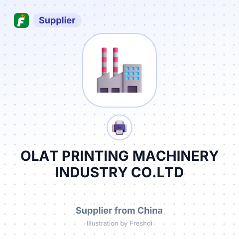OLAT PRINTING MACHINERY INDUSTRY CO.LTD – summary card, no photo uploaded yet