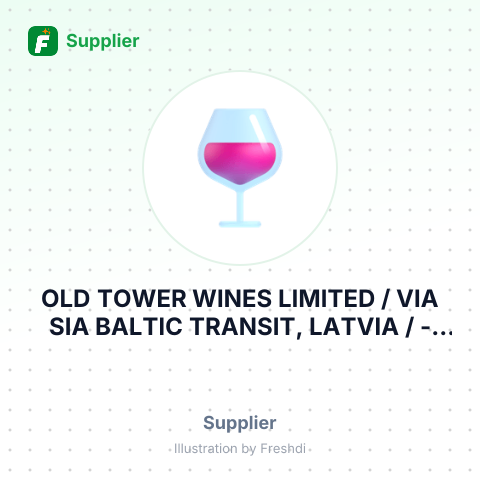 OLD TOWER WINES LIMITED / VIA SIA BALTIC TRANSIT, LATVIA / – summary card, no photo uploaded yet