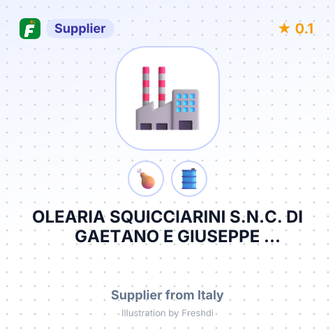 OLEARIA SQUICCIARINI S.N.C. DI GAETANO E GIUSEPPE SQUICCIARINI – summary card, no photo uploaded yet