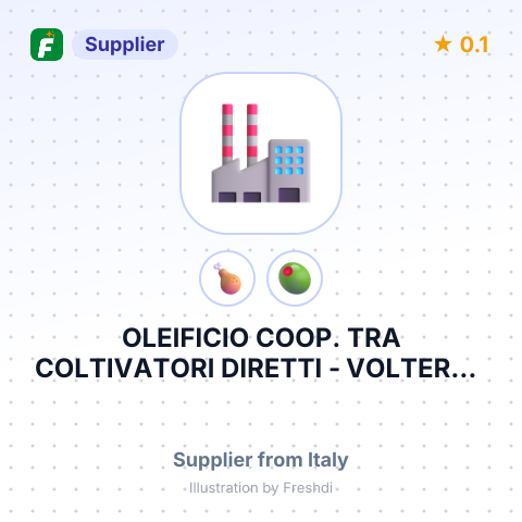OLEIFICIO COOP. TRA COLTIVATORI DIRETTI - VOLTERRA S.R.L. – summary card, no photo uploaded yet