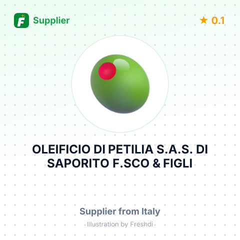 OLEIFICIO DI PETILIA S.A.S. DI SAPORITO F.SCO & FIGLI – summary card, no photo uploaded yet