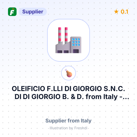 OLEIFICIO F.LLI DI GIORGIO S.N.C. DI DI GIORGIO B. & D. – summary card, no photo uploaded yet
