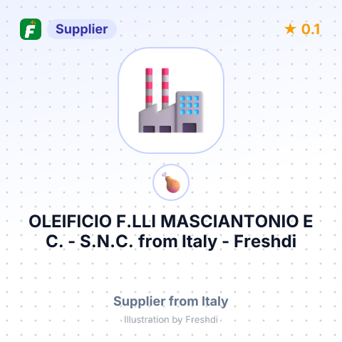 OLEIFICIO F.LLI MASCIANTONIO E C. - S.N.C. – summary card, no photo uploaded yet