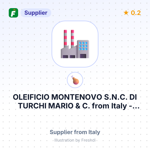 OLEIFICIO MONTENOVO S.N.C. DI TURCHI MARIO & C. – summary card, no photo uploaded yet