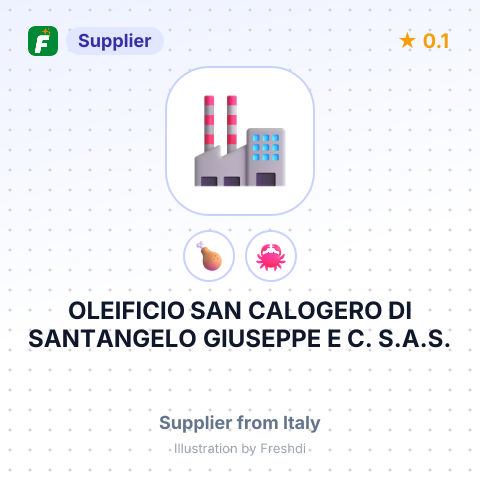 OLEIFICIO SAN CALOGERO DI SANTANGELO GIUSEPPE E C. S.A.S. – summary card, no photo uploaded yet