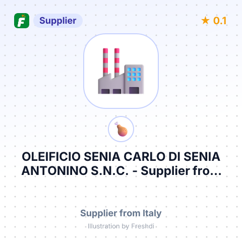 OLEIFICIO SENIA CARLO DI SENIA ANTONINO S.N.C. – summary card, no photo uploaded yet