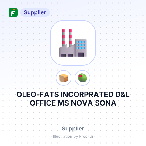 OLEO-FATS INCORPRATED D&L OFFICE MS NOVA SONA – summary card, no photo uploaded yet