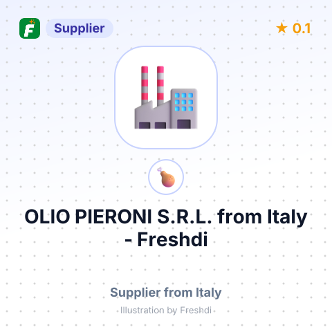 OLIO PIERONI S.R.L. – summary card, no photo uploaded yet