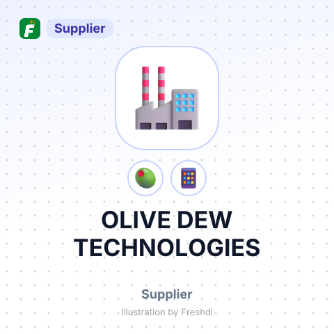 OLIVE DEW TECHNOLOGIES – summary card, no photo uploaded yet