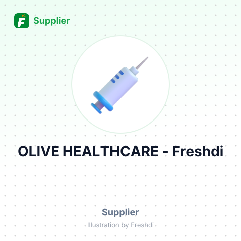 OLIVE HEALTHCARE – summary card, no photo uploaded yet