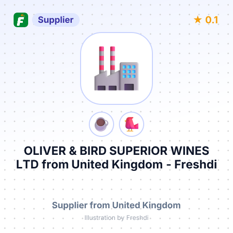 OLIVER & BIRD SUPERIOR WINES LTD – summary card, no photo uploaded yet