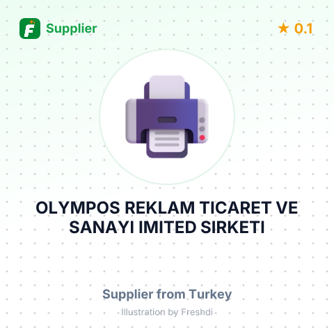 OLYMPOS REKLAM TICARET VE SANAYI IMITED SIRKETI – summary card, no photo uploaded yet