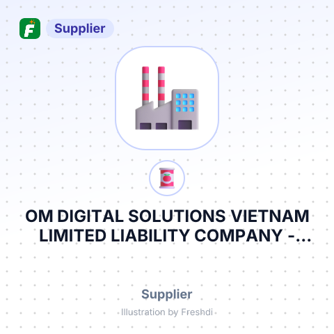 OM DIGITAL SOLUTIONS VIETNAM LIMITED LIABILITY COMPANY – summary card, no photo uploaded yet