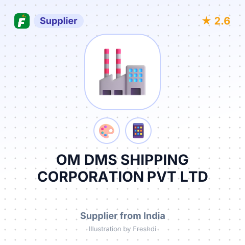 OM DMS SHIPPING CORPORATION PVT LTD – summary card, no photo uploaded yet