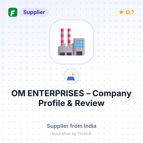 OM ENTERPRISES, – summary card, no photo uploaded yet