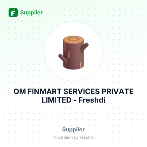 OM FINMART SERVICES PRIVATE LIMITED – summary card, no photo uploaded yet