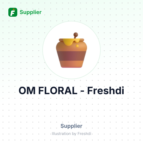 OM FLORAL – summary card, no photo uploaded yet