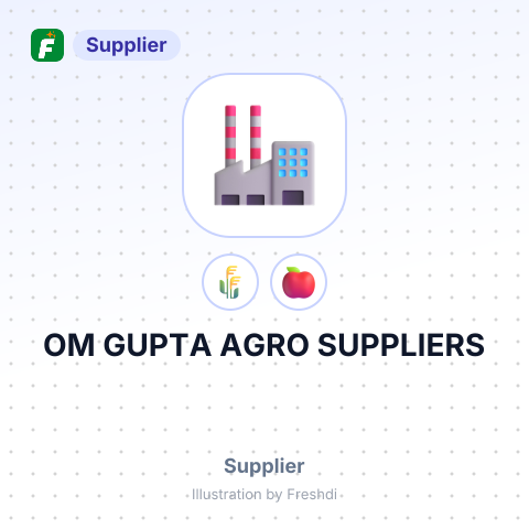 OM GUPTA AGRO SUPPLIERS – summary card, no photo uploaded yet