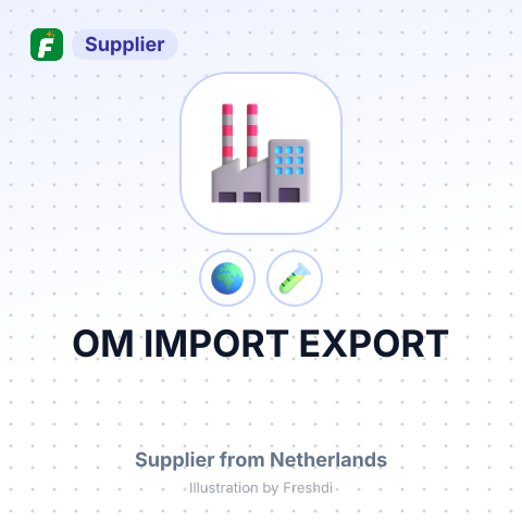 OM IMPORT EXPORT – summary card, no photo uploaded yet
