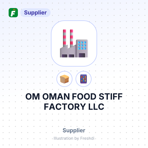 OM OMAN FOOD STIFF FACTORY LLC – summary card, no photo uploaded yet