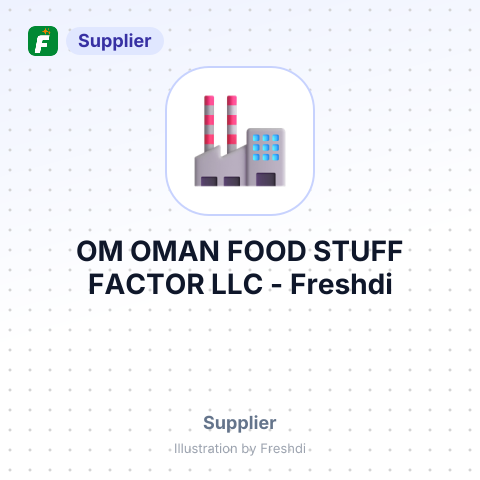 OM OMAN FOOD STUFF FACTOR LLC – summary card, no photo uploaded yet