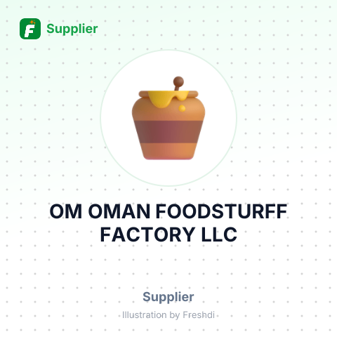 OM OMAN FOODSTURFF FACTORY LLC – summary card, no photo uploaded yet