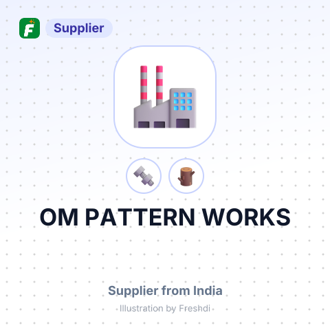 OM PATTERN WORKS – summary card, no photo uploaded yet