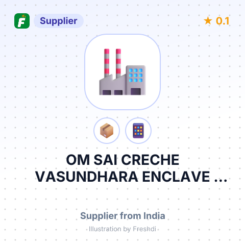 OM SAI CRECHE VASUNDHARA ENCLAVE DELHI – summary card, no photo uploaded yet