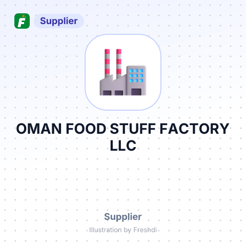 OMAN FOOD STUFF FACTORY LLC – summary card, no photo uploaded yet
