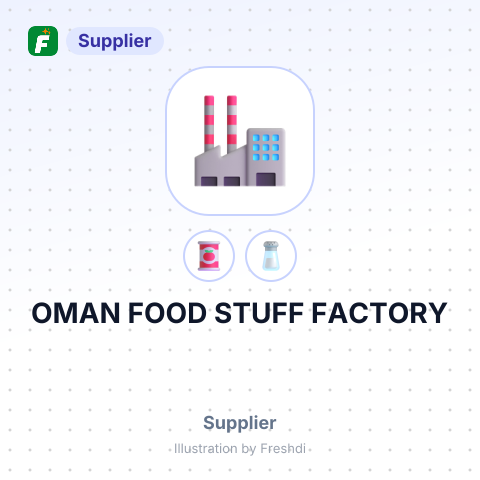 OMAN FOOD STUFF FACTORY – summary card, no photo uploaded yet