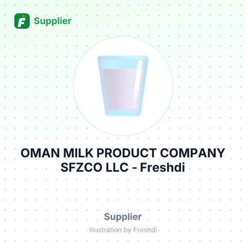 OMAN MILK PRODUCT COMPANY SFZCO LLC – summary card, no photo uploaded yet