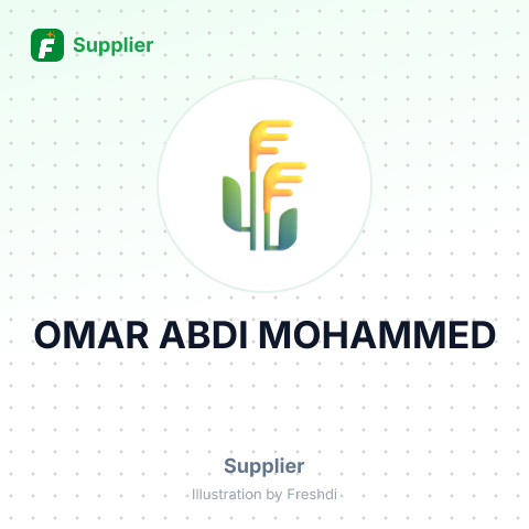 OMAR ABDI MOHAMMED – summary card, no photo uploaded yet