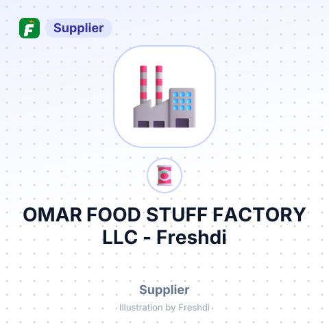 OMAR FOOD STUFF FACTORY LLC – summary card, no photo uploaded yet