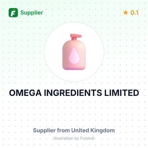 OMEGA INGREDIENTS LIMITED – summary card, no photo uploaded yet