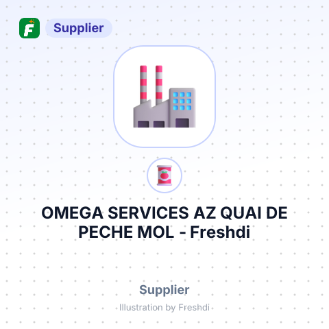 OMEGA SERVICES AZ QUAI DE PECHE MOL – summary card, no photo uploaded yet