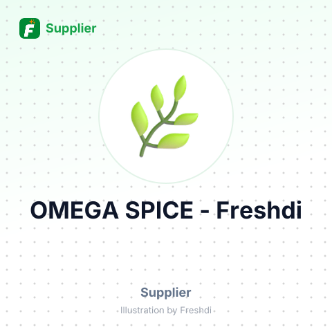 OMEGA SPICE – summary card, no photo uploaded yet