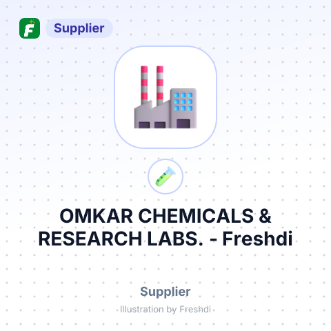 OMKAR CHEMICALS & RESEARCH LABS. – summary card, no photo uploaded yet