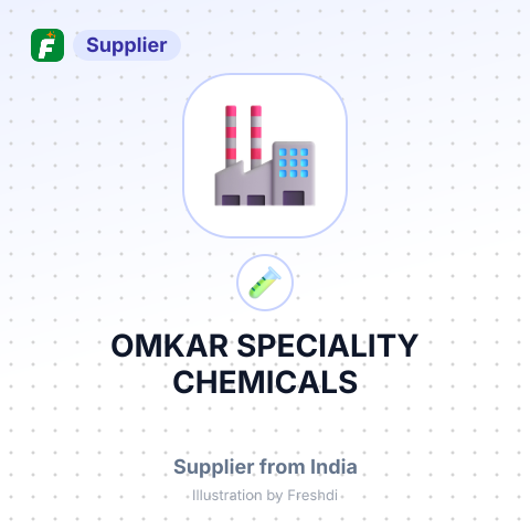 OMKAR SPECIALITY CHEMICALS – summary card, no photo uploaded yet