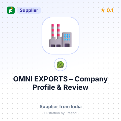 OMNI EXPORTS – summary card, no photo uploaded yet