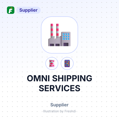 OMNI SHIPPING SERVICES – summary card, no photo uploaded yet