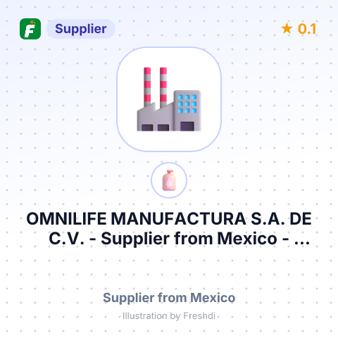 OMNILIFE MANUFACTURA S.A. DE C.V. – summary card, no photo uploaded yet