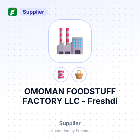 OMOMAN FOODSTUFF FACTORY LLC – summary card, no photo uploaded yet
