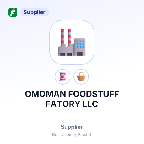 OMOMAN FOODSTUFF FATORY LLC – summary card, no photo uploaded yet