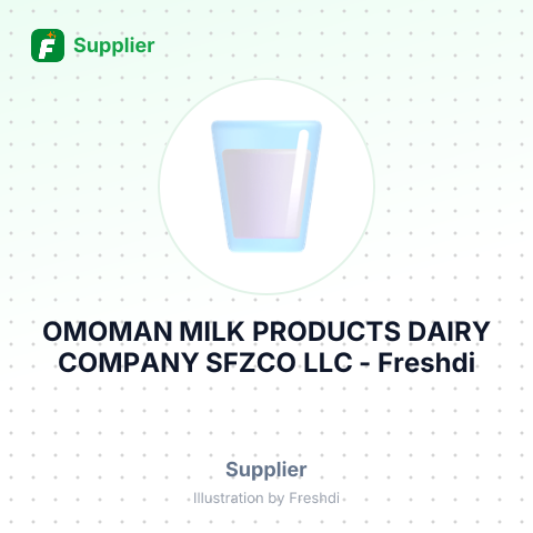 OMOMAN MILK PRODUCTS DAIRY COMPANY SFZCO LLC – summary card, no photo uploaded yet